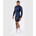 Рашгард - Venum Electron 3.0 Rashguard Long Sleeves - Navy blue​